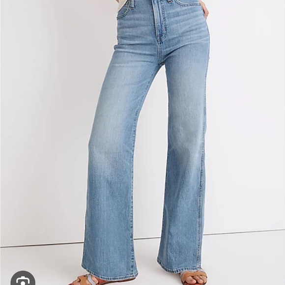 Madewell high rise flare jeans - Picture 4 of 9